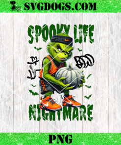 Grinch Spooky Life NightMare PNG, Grinchmas PNG, Grinch Pumpkin PNG