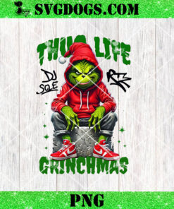 Baller Life Grinchmas PNG, Christmas Basketball PNG