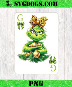 Grinchmas Coquette Bow PNG, Green Christmas Season PNG