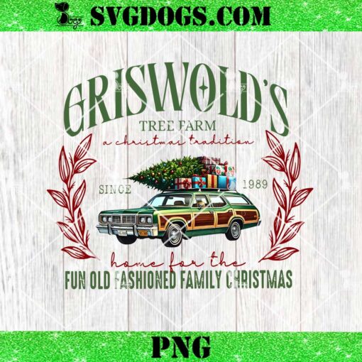 Griswolds Tree Farm Since 1989 PNG, Christmas Movies PNG