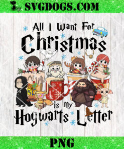 Harry Potter Christmas Coffee PNG, Magic School Christmas PNG, Walking On Abbey Road PNG