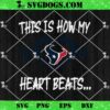 Green Bay Packers This Is How My Heart Beart SVG, NFL Nurse SVG PNG