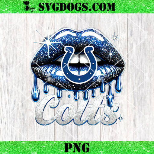 Indianapolis Colts Lips PNG, Colts Football Half Player PNG