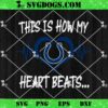 Jacksonville Jaguars This Is How My Heart Beart SVG, NFL Nurse SVG PNG