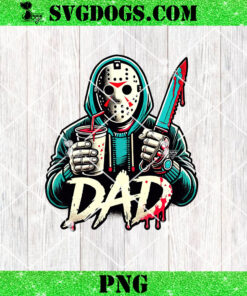 Jason Voorhees Dad Movie PNG, Halloween Horror Dad PNG