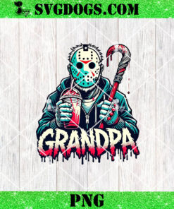 Jason Voorhees Grandpa Movie PNG, Halloween Grandpa Horror PNG