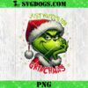 Just Waiting For Christmas PNG, Grinchmas PNG