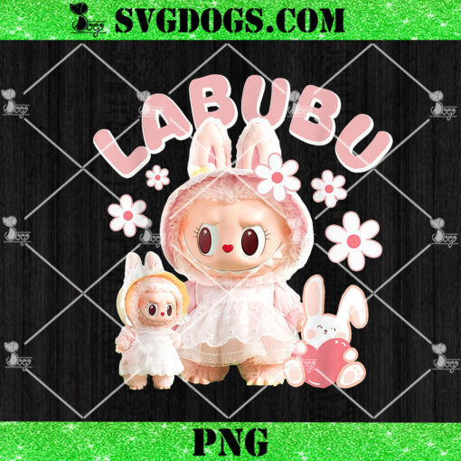 Labubu The Monsters Pink Meme PNG, Labubu PNG