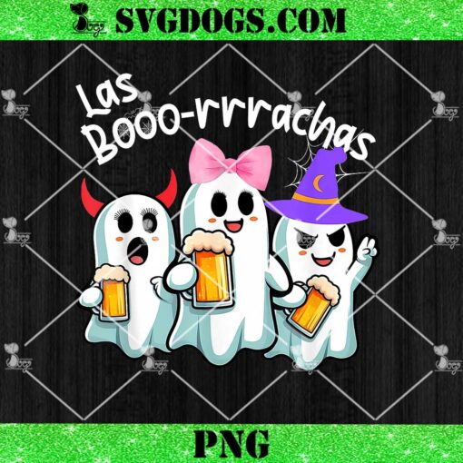 Las Boorachas PNG, Funny Halloween Ghost Drinking Margarita Boo racha PNG