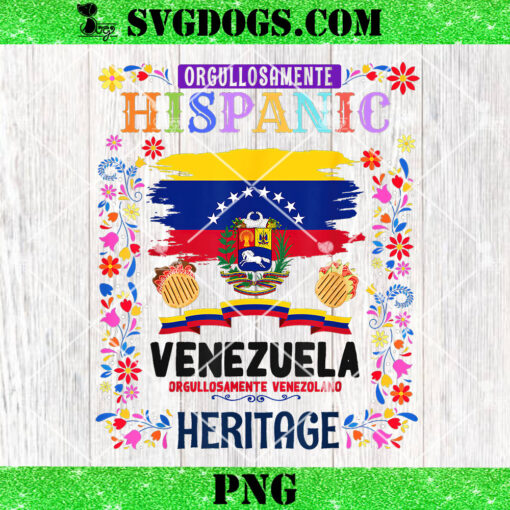 Latin Heritage Venezuelan Flag PNG, Venezuela PNG