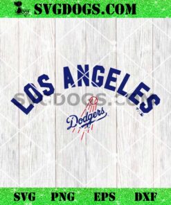 Los Angeles Dodgers MBL SVG, LA Dodgers SVG PNG