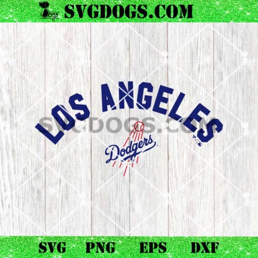 Los Angeles Dodgers MBL SVG, LA Dodgers SVG PNG