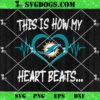 Minnesota Vikings This Is How My Heart Beart SVG, NFL Nurse SVG PNG