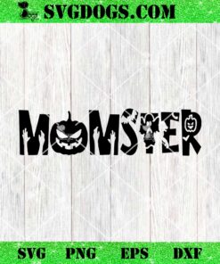 Momster Halloween SVG, Momster Mom SVG PNG