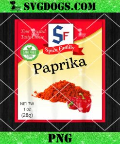 Paprika PNG, Paprika Condiment Costume PNG