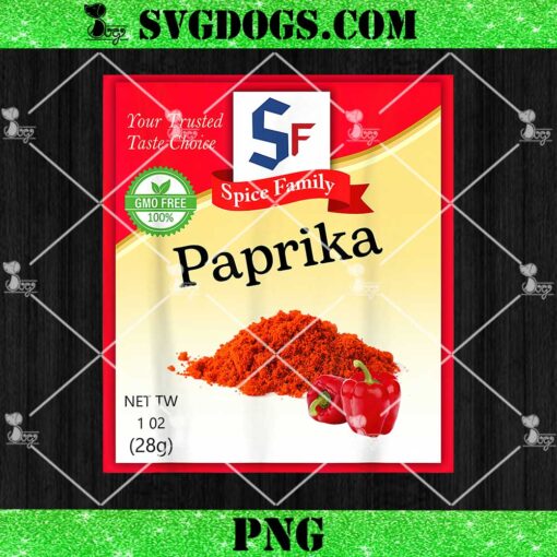 Paprika PNG, Paprika Condiment Costume PNG