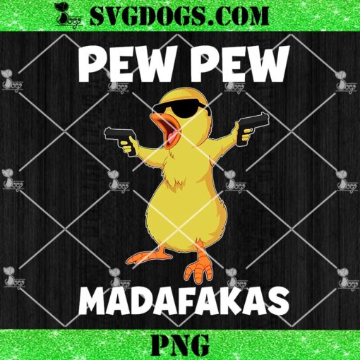 Pew Pew Madafakas Chicken PNG, Crazy Chick Pew Pew PNG