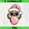 Its Hard To Out Here Cool Christmas Grinch PNG, Grinch Coffee PNG