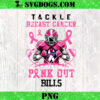 Pink Out Tackle Breast Cancer Atlanta Falcons PNG, Breast Cancer NFL PNG