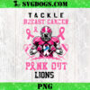 Pink Out Tackle Breast Cancer Miami Dolphins PNG, Breast Cancer NFL PNG