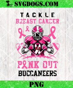 Pink Out Tackle Breast Cancer Tampa Bay Buccaneers PNG, Breast Cancer NFL PNG