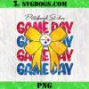 Minnesota Vikings Game Day Coquette PNG, Coquette Football PNG, Football Bow PNG