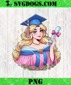 Princess Aurora Graduation PNG, Sleeping Beauty School PNG