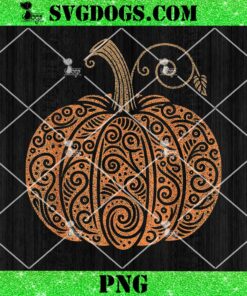 Pumpkin Autumn Fall Thanksgiving Halloween PNG, Pumpkin Mandala PNG