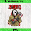 Mama Pennywise San Francisco 49ers PNG, Horror Killers Football Halloween PNG, Horror Mom PNG