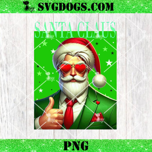 Santa Claus Christmas PNG, Cute 3d Santa PNG