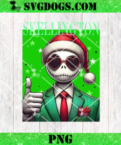 Skellington Christmas PNG, Jack skellington Santa PNG