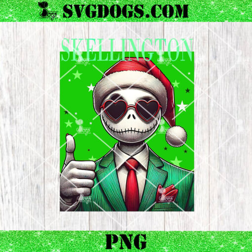 Skellington Christmas PNG, Jack skellington Santa PNG