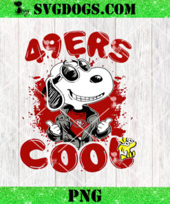 Snoopy 49ers Cool PNG, Snoopy San Francisco 49ers PNG