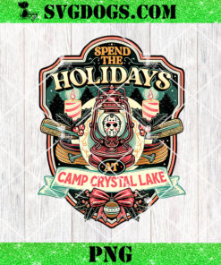 Spend The Holidays Camp Crystal Lake PNG, Friday the 13th PNG, Jason Voorhees PNG