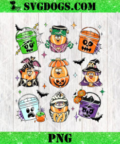 Spooky Nuggets Meal Bucket Halloween PNG, Spooky Nuggets PNG, Halloween Chicken Lover PNG