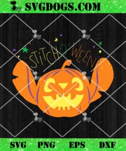 Stitch oween SVG, Disney Lilo & Stitch Jack o’ Lantern Stitch o’ween Halloween SVG PNG