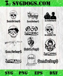 Suicide Boys Decals SVG Bundle, Suicide Boys SVG PNG