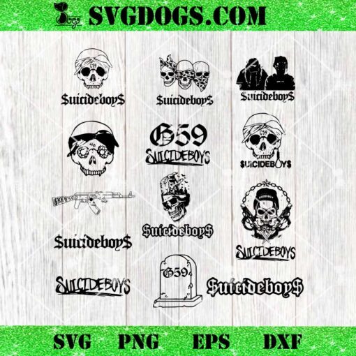 Suicide Boys Decals SVG Bundle, Suicide Boys SVG PNG