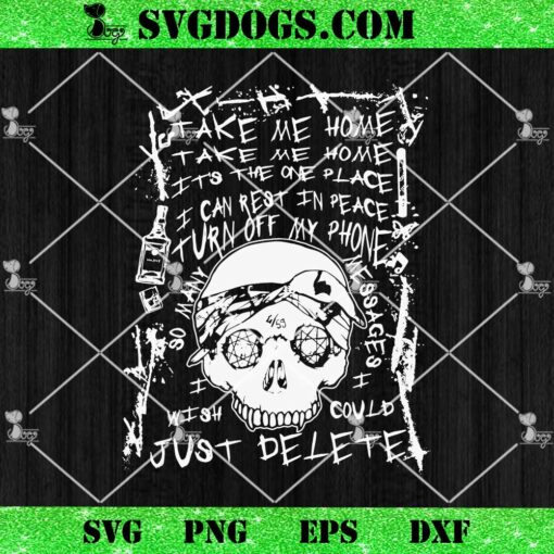 Suicideboys Tour Merch SVG, Suicideboys Skull Take Me Home SVG PNG