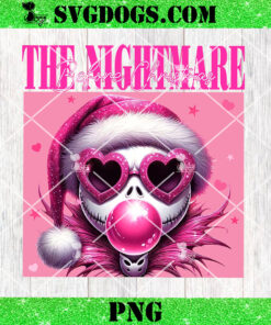 The Nightmare Before Christmas Pink PNG, Jack Skeleton PNG, Christmas Skeleton Nightmare PNG