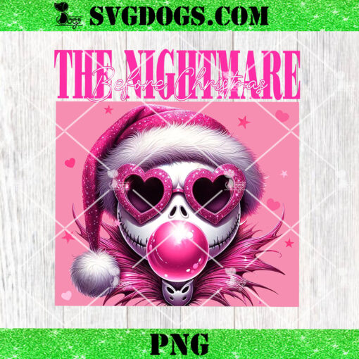 The Nightmare Before Christmas Pink PNG, Jack Skeleton PNG, Christmas Skeleton Nightmare PNG