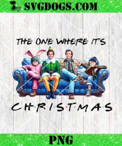 The One Where Its Christmas PNG, Christmas Comedy Movies Friends PNG