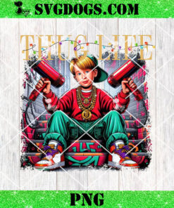 Thug Life Home Alone PNG, Christmas Home Alone PNG