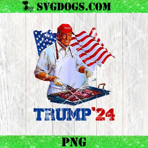 Trump 2024 BBQ The Art Of The Grill PNG