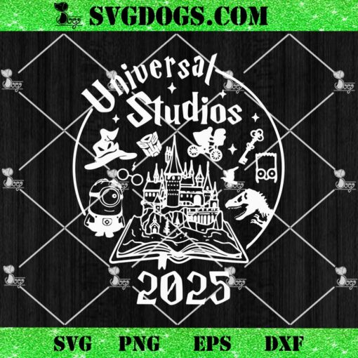 Universal Studios 2025 SVG, Universal Family Vacation SVG PNG