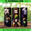 Princess Halloween 20oz Tumbler Wrap PNG, Disney Princess Pumpkin 20oz Tumbler Wrap PNG