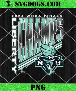 WNBA New York Liberty 2024 Champions Game Over PNG