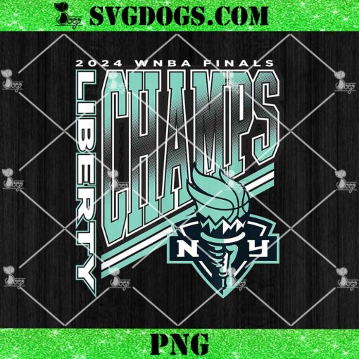 WNBA New York Liberty 2024 Champions Game Over PNG