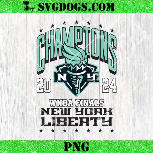 WNBA New York Liberty 2024 Championship PNG