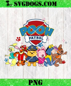 Winnie The Pooh And Paw Patrol PNG, In My Paw Patrol Era PNG